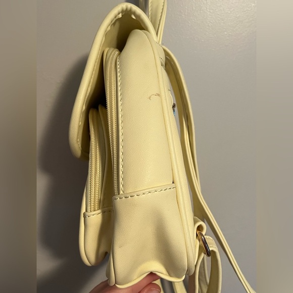 Butter Yellow Mini Backpack - Picture 7 of 12